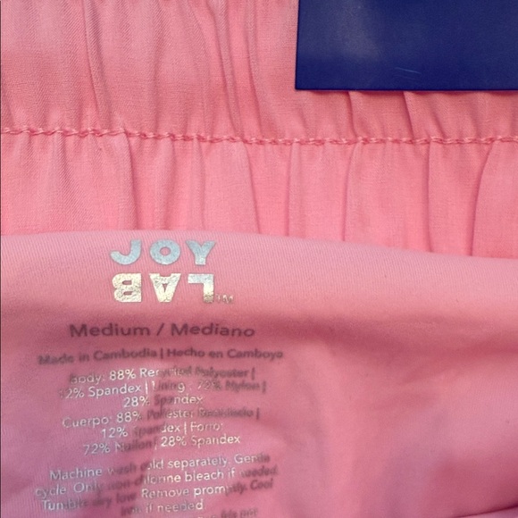 JoyLab Pink Women's Skorts - Picture 4 of 5